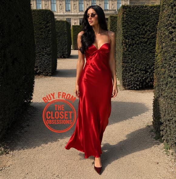 Zara Dresses & Skirts - Zara NWT Red Satin Sweetheart Maxi Dress L